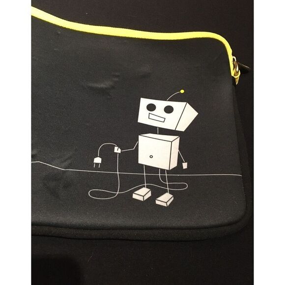 Bundle Sale 3 for $15 | Tablet Case with Robot Design 11 x 8.5 - Picture 4 of 8